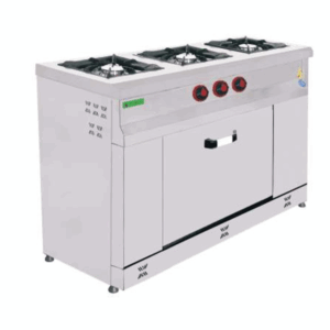 COCINAS CON MESA Y ESTANTE  A GAS - SERIE SKC - LA BARI     SKC-KZG-1460